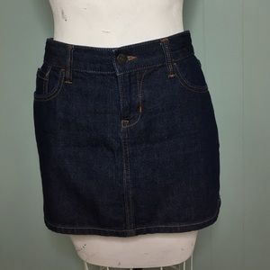Old Navy Dark Denim Jean Skirt